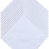 DUDU N GIRLIE Mens White Handkerchiefs Quality Cotton Gents Hankies - 12 Pack of Mans Handkerchieves Satin Border White 100% Soft Cotton Pocket Hanks
