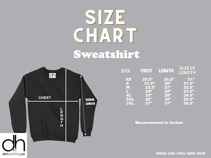 D&H CLOTHING UK Premium Sweatshirts Plain Workwear Casual Crewneck Jumper Sweater Sports Leisure Fleece Black, M