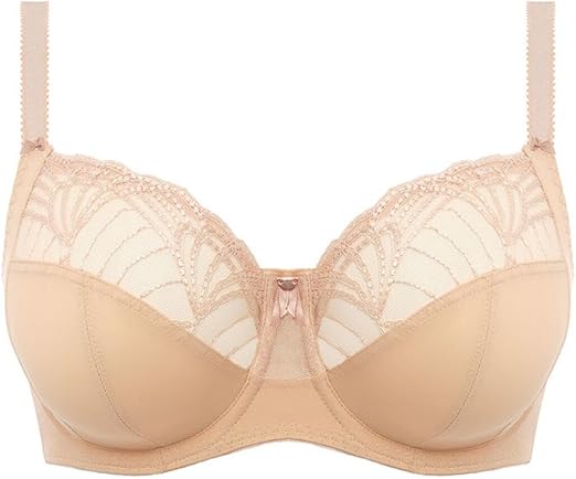 Fantasie Women's Adelle Underwire Side Support Bra Full Coverage, Sheer, Natural Beige, 32G