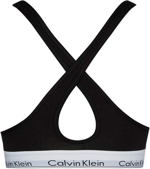 Calvin Klein Women's Triangle Bra, Black, S