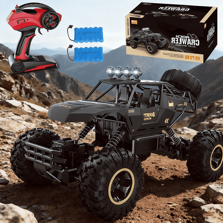 XL Remote Control Car – 4WD Big Wheel Electric Monster Truck for Kids