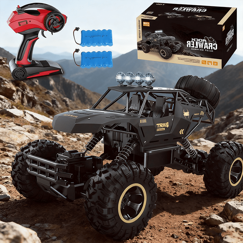 XL Remote Control Car – 4WD Big Wheel Electric Monster Truck for Kids