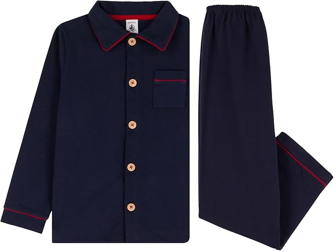 Petit Bateau Boy's Sleepsuit, Smoking, 4 Years
