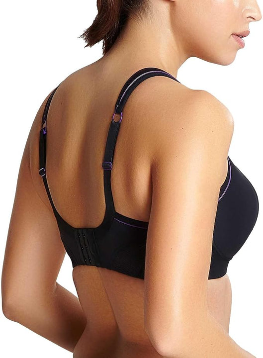 Panache Women's Non-Wired Sports Bra, Black, 34G