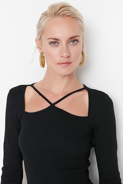 Trendyol Dress - Black - Bodycon UK14