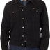 Wrangler Men's Cowboy Cut Western Unlined Denim Jacket, Shadow Black, XXL