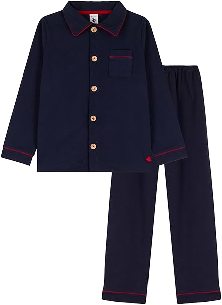 Petit Bateau Boy's Sleepsuit, Smoking, 4 Years