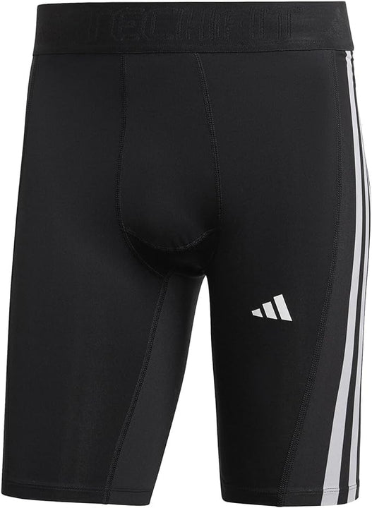 Adidas Men's Techfit 3-Stripes Training Tights, Black, M