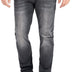 Rock Creek Men's Jeans Trousers Denim Stretch Regular Fit Jeans Stonewashed W29-W44, Rc-2158-grey, 42 W/38 L