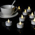 Abrief 50 Pack Tea Lights Candles Battery Operated - LED Tea Lights Realistic and Bright Flickering-Flameless LED Candles,for Seasonal & Festival Celebration Warm White Lamp