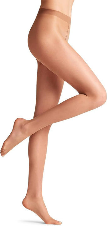 FALKE Women's Seidenglatt 15 DEN W TI Sheer Plain 1 Pair Tights, Skin colour (Powder 4169), S-M