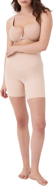 Spanx Shapewear for Women Tummy Control Power Short (Regular and Plus Size), Soft Nude, XXL