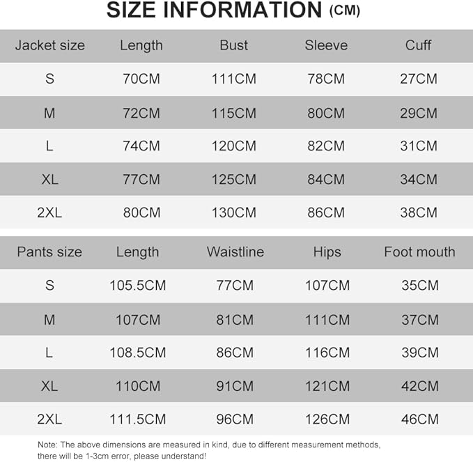 AOTORR Mens Tracksuit Set Full Zip Hooded Jacket Jogging Tops Bottoms Sweatshirt Suit with Pockets TZ95 Black XL