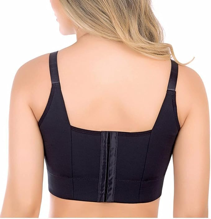 Kais Harris Filifit Sculpting Uplift Bra│Back Fat Coverage Bra for Women│Shapwear Bra for Women│Ladies Seemless Wide Back Sports Bra, XL