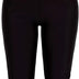 ECUPPER Womens Swimming Leggings Shorts Knee Length Capris Swimsuit Pant Plus Size Swim Bottoms, Black, L