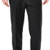 Haggar Men's Cool 18 Hidden Comfort Waist Plain Front Pant,Black,40x32