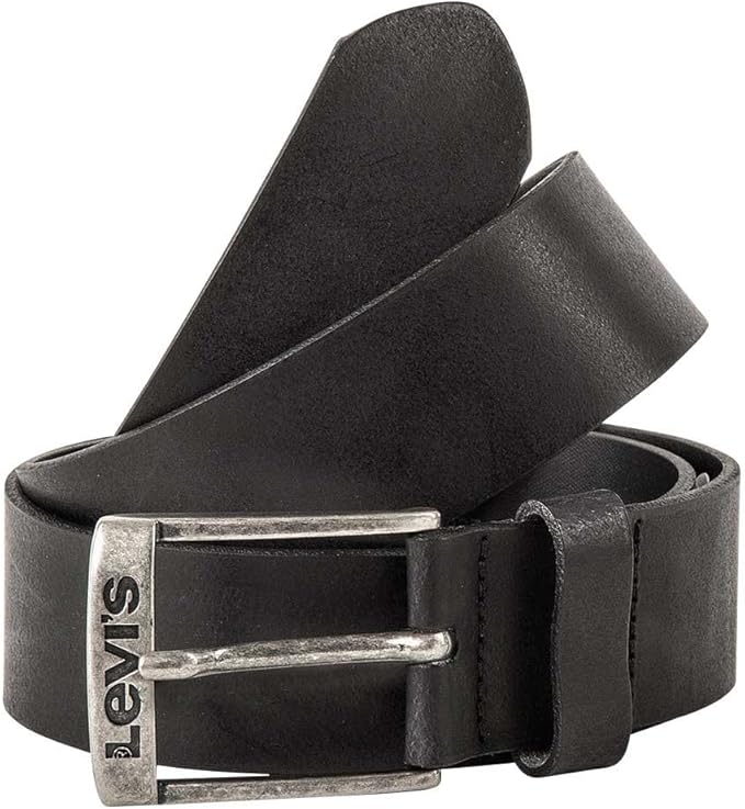Levi's Men's New Duncan Belt, Black, 95 cm