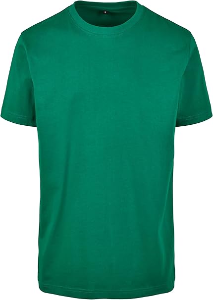 Build Your Brand Mens By004 T-Shirt, Forest Green, S UK