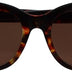 OPULIZE BIG Sunglasses - Bold Fashion Frame - Brown Tinted Lens - Anti-reflective & Anti-Glare - Polarised Lenses With UV400 Protection - Spring Hinges - Brown Tortoiseshell - Mens Womens