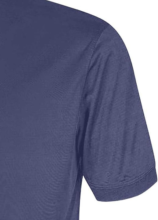 Under Par Men's Printed Golf Pro Quality Polo Shirt, 2311-Navy, XXL