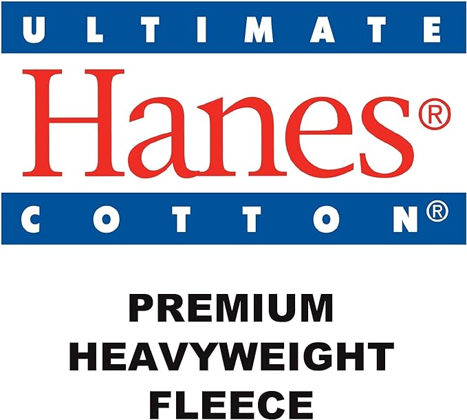 Hanes Mens Ultimate Cotton Sweatshirt Long Sleeve Sweatshirt - Blue - XL