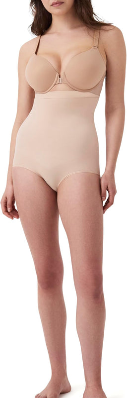 Spanx Women's Higher Power Panties, Soft Nude, L