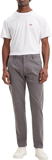 Levi's Men's Xx Chino Standard Ii Trousers, Gray Garment Dye, 30W / 32L