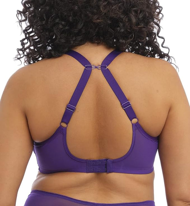 Elomi Women's Matilda Plunge Bra, Opaque, Iris, 40H