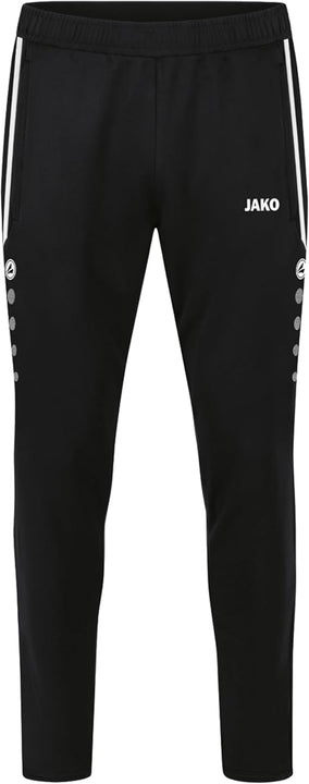 JAKO Women's All-Round Training Trousers Tracksuit Bottoms Long, Black, 38