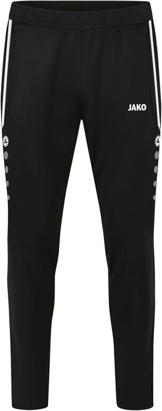 JAKO Women's All-Round Training Trousers Tracksuit Bottoms Long, Black, 38