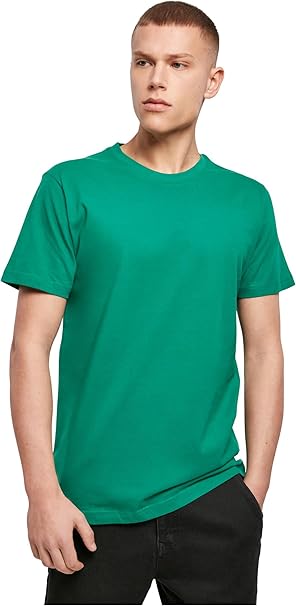 Build Your Brand Mens By004 T-Shirt, Forest Green, S UK