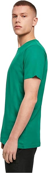 Build Your Brand Mens By004 T-Shirt, Forest Green, S UK