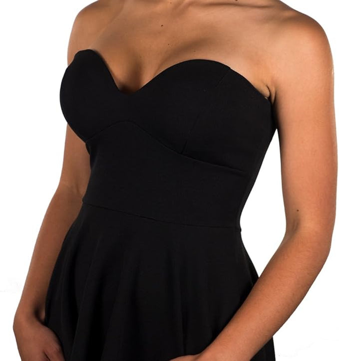 Perfection Secrets Winged Bra - Backless Strapless Invisible Adhesive Wings A to E Cup (DD, Nude)