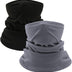 EUPSIIU 2 Pcs Kids Neck Warmer, Winter Neck Warmer Gaiter Fleece, Kids Ski Mask,Tube Scarf, Windproof Neck Scarf, Thermal Mask for Outdoor Sports Skiing Running Boys and Girls, One Size