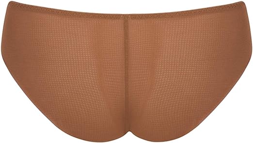 Curvy Kate Women's Luxe Boy Shorts, Brown (Caramel Caramel), (Size:12)