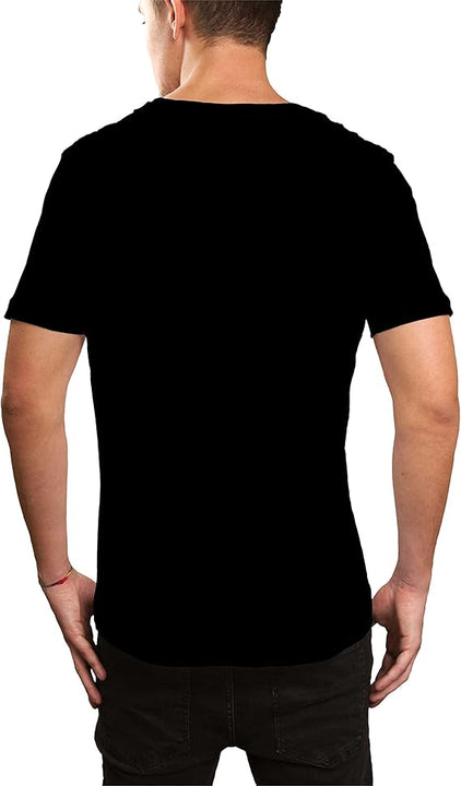 Bonateks Men's Trfstb100092xl T-Shirt, Black, XL