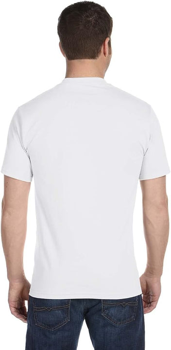 Hanes Men's essentials athletic shirts (5 Pack), White, M UK