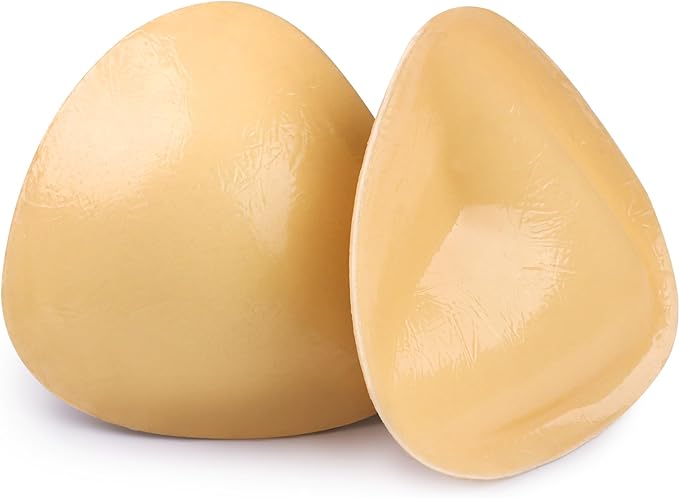 Niidor Bra Inserts,Sticky Bra Pads Inserts Push Up, Bikini Padding Inserts Reusable, Stick on Bra Pads for Swimsuit Sport Bra SMALL