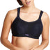Panache Women's Non-Wired Sports Bra, Black, 34G