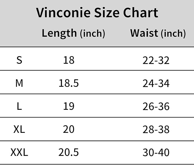 Vinconie Short Leggings for Women Slip Shorts for Under Dresses Under Shorts, 1 Pack Black, Large (16 18)