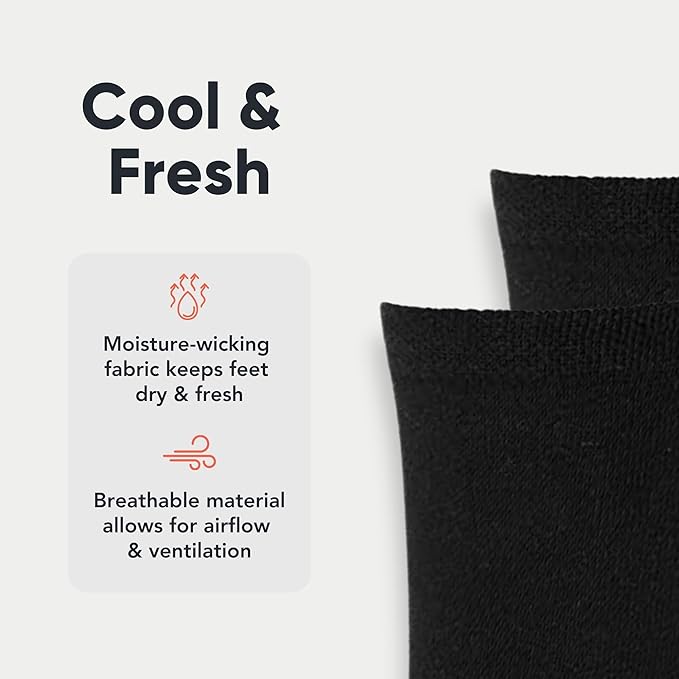 FM London (6-Pack) Boys & Girls School Socks 9-12