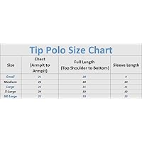 True Face 3 Pack Mens Tshirts Polos Pique Tipping Pocket Collar Buttoned Regular Fit Top, Navy/White/Red, XL