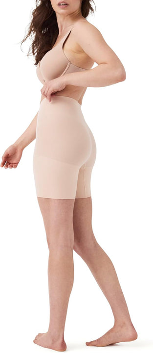 Spanx Shapewear for Women Tummy Control Power Short (Regular and Plus Size), Soft Nude, XXL