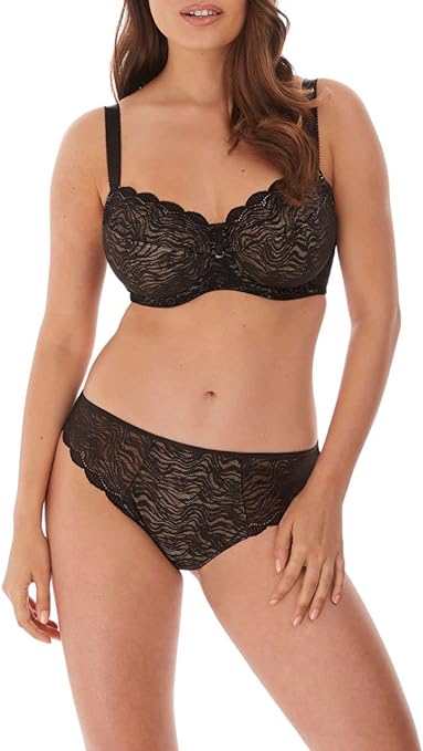Fantasie Women's Impression Underwire Average Coverage Bra, Black, 40G