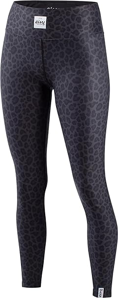 Eivy Women's Icecold Tights Leggings, Black Leopard, S