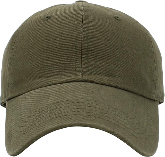 KBETHOS KB-LOW Classic Cotton Dad Hat Adjustable Plain Cap. Polo Style Low Profile (Unstructured) (Classic) Adjustable