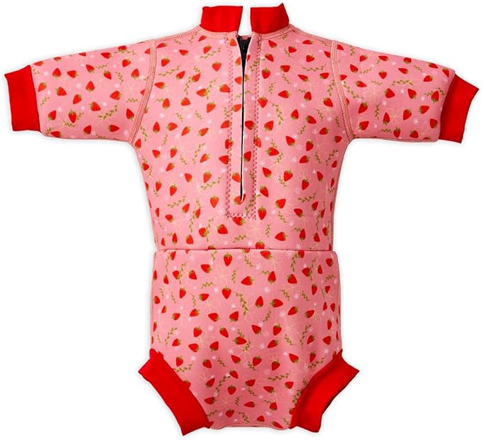Splash about Baby Happy Wetsuit Toddler Swim Nappy, Strawberry Field, 6-14 Months