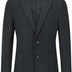 Allthemen Men's Blazer Regular Fit 2 Buttons Suit Jacket Casual Sports Coats for Business Wedding Black XL