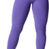 YEOREO V Waist Sport Leggings for Women - Scrunch Bum Gym V Cross High Waist Yoga Pants - Seamless Workout Leggings - Purple Medium