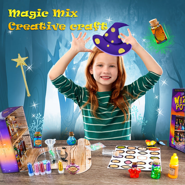 Mini Wizard Potions Kit – DIY Fairy Magic Craft Set for Kids & Girls